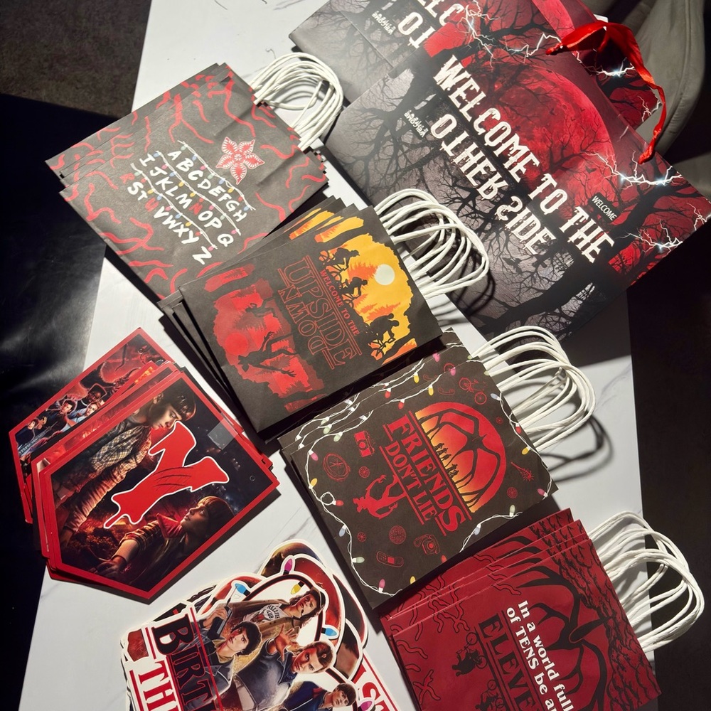 Stranger Things Decor and Bags